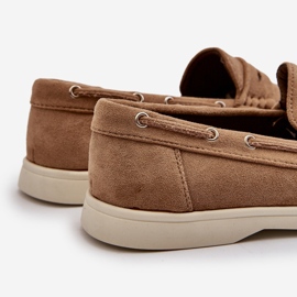 Men's Eco Suede Moccasins Beige Rivanell 2