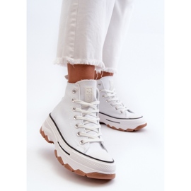 High Women's Sneakers On The Platform White Valvia 2 High Women's Sneakers On The Platform White Valvia 2