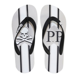 Philipp Plein IMPS903 men's flip-flops black 1