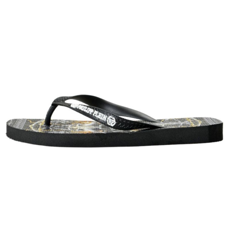 Philipp Plein M IMPS901 men's flip-flops black 2