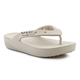 Crocs Classic Platform Flip 207714-2Y2 beige 1 Crocs Classic Platform Flip 207714-2Y2 beige 1