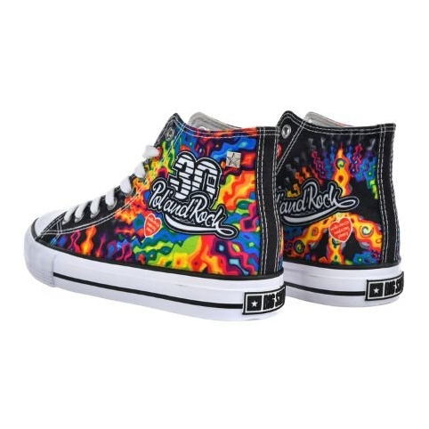 Men's High Top Sneakers - 30. Pol 'AND'ROCK X Big Star OO174800 - Pre-sale black 2