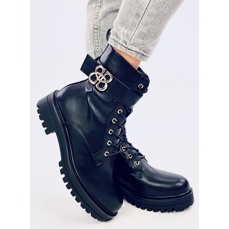 Military boots Vicky Black 2 Military boots Vicky Black 2