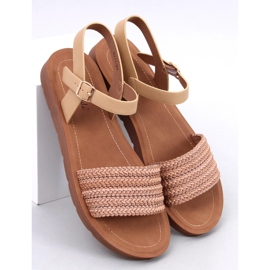 Salinon Beige boho style sandals 1