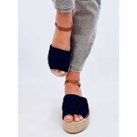 Boho Ingram Black espadrille sandals 1