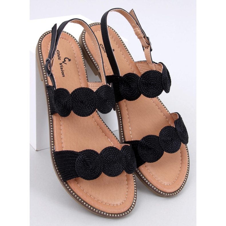 Raulet Black women's sandals 1