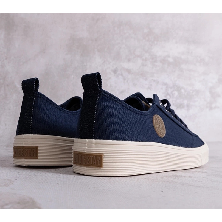 Navy Blue Big Star Sneakers LL174018 403 1