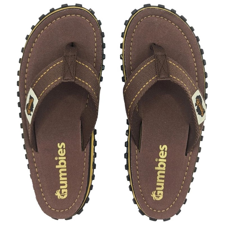 Gumbies Islander Flip-Flops Classic M GU-FFISL122 brown 1