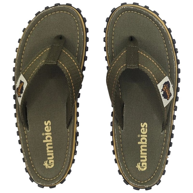 Gumbies Islander Flip-Flops GU-FFISL119 green 1