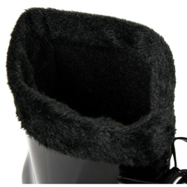 Rain boots with insulation black 1