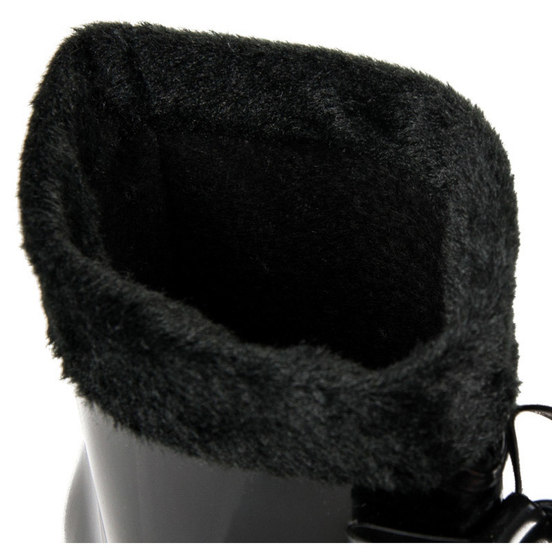 Rain boots with insulation black 1