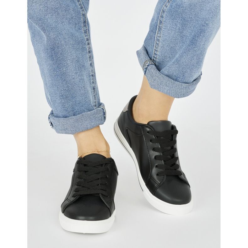 Classic women's sports shoes black 1