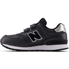 New Balance sneakers with Velcro fastening PV574FM black 1