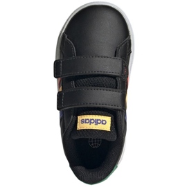 Adidas Grand Court Lifestyle Hook and Loop HP8918 shoes black 1 Adidas Grand Court Lifestyle Hook and Loop HP8918 shoes black 1