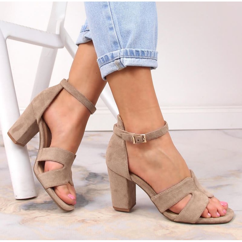 Suede sandals eVento W 4616 EVE344C 2