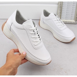 Sergio Leone SP013 SK432D sports shoes white 1
