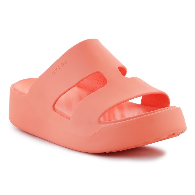Crocs Getaway Platform H Strap Flip-Flops - Orange