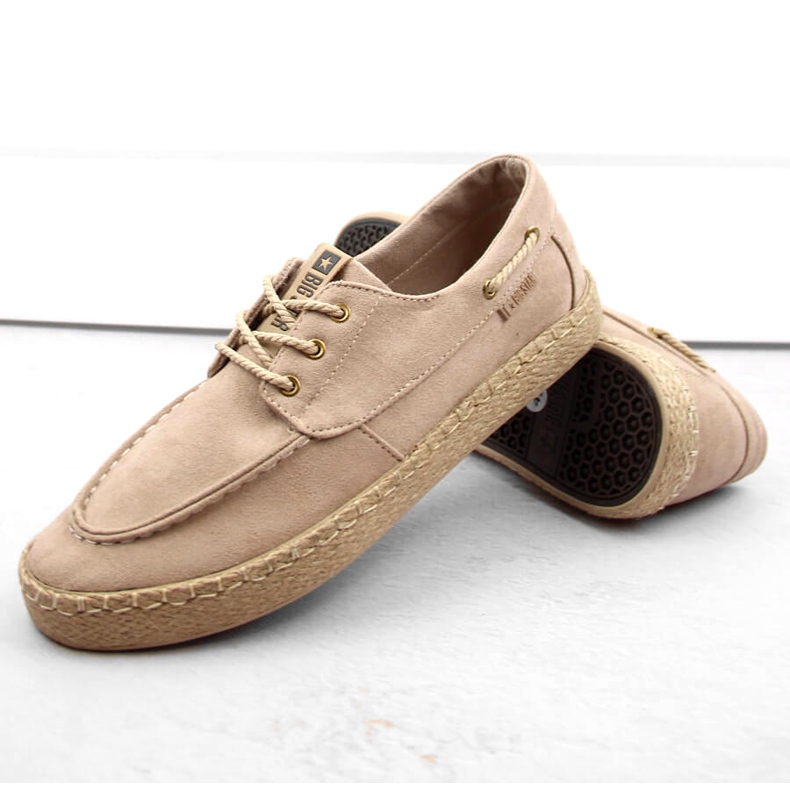 Men's Lace-Up Espadrilles Big Star NN174054 Beige 2