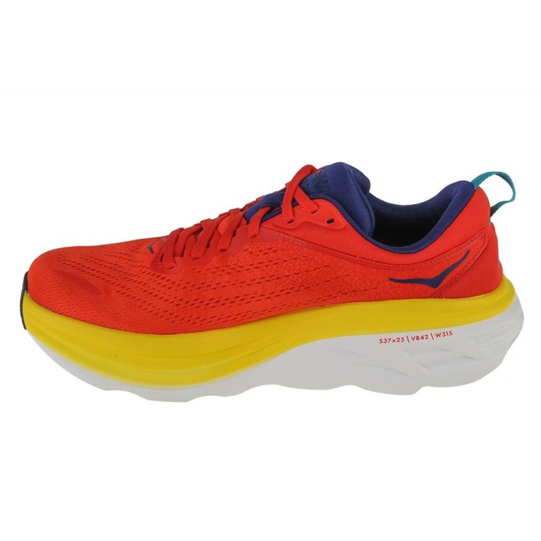 Hoka Bondi 8 shoes 1123202-RAFL orange 1