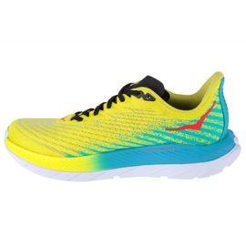 Hoka Mach 5 Shoes 1127893-EPSB yellow 1