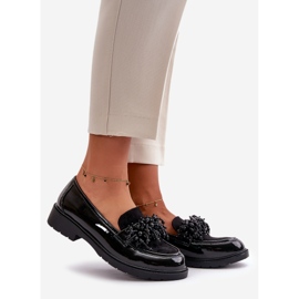 Women's Patent Loafers S.Barski HY369A Black 1