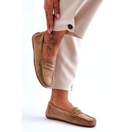 Women's Suede Loafers Brown Lenvie 2