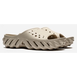 Crocs Echo Slide Elephant 208170-160 flip-flops beige 1