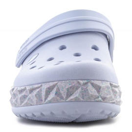 Crocs Crockband Geometric Glitter Band Clog 210134-5AF flip flops violet 2