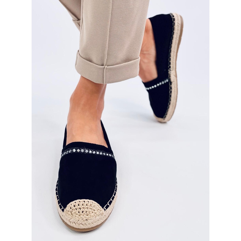 Etance Black women's espadrilles 1