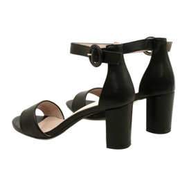 Evento Women's Sandals On A High Heel Black 2