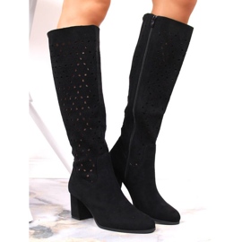 M.Daszyński M. Daszyński boots SA156-10 SAN1A black 2