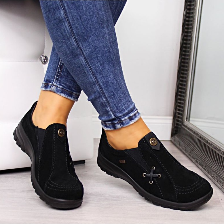 Rieker L7171-00 W R339 Half-Boots black 2