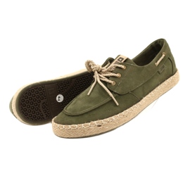 Men's Lace-Up Espadrilles Big Star NN174055 Khaki green 4 Men's Lace-Up Espadrilles Big Star NN174055 Khaki green 4