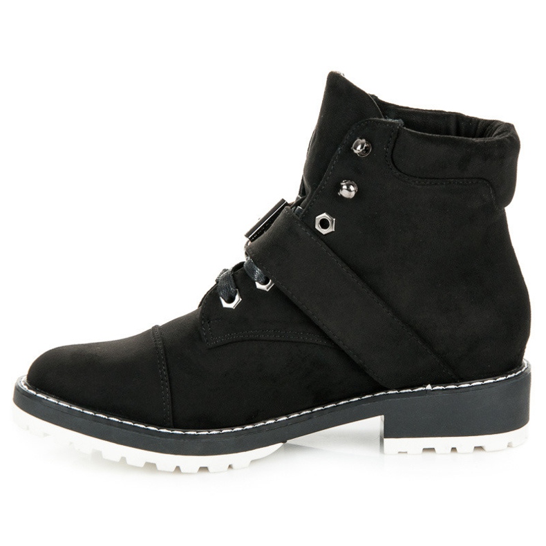 Vices New Collection Suede trappers black 2