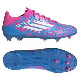 Adidas F50 League FG/MG IE0603 shoes blue 1
