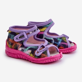 Lemigo Slippers Sandals Children Nel 310-06 Gokids Multicolor purple 1
