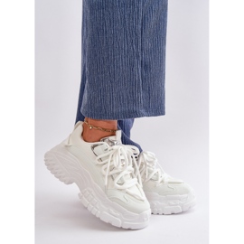 Women's Sneakers On A Massive Sole White Nevela 1