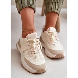 Women's Sneakers On The Platform Beige Nevelaine 1