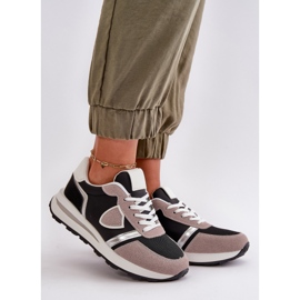 Women's Sneakers With Glitter Black Velaniela 1