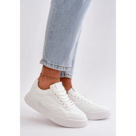Classic Women's Sneakers Made of Eco Leather White Meriora 1