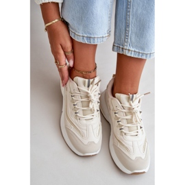 Sports Shoes Sneakers Eco Leather Beige Verilisse 1