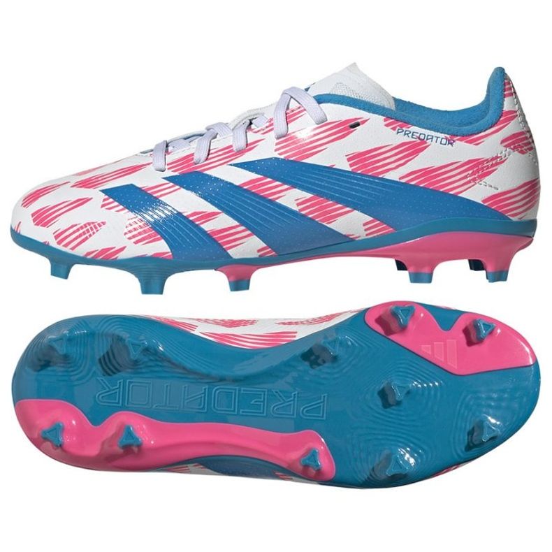 Adidas Predator League Mg IF6352 shoes white 1