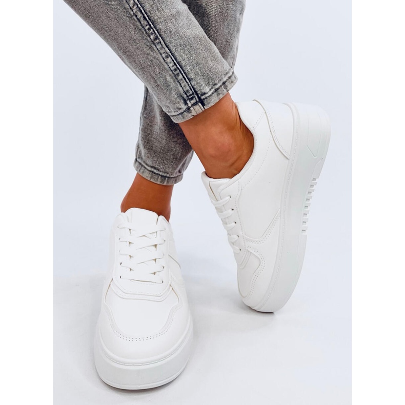 Lees White women's sneakers 1