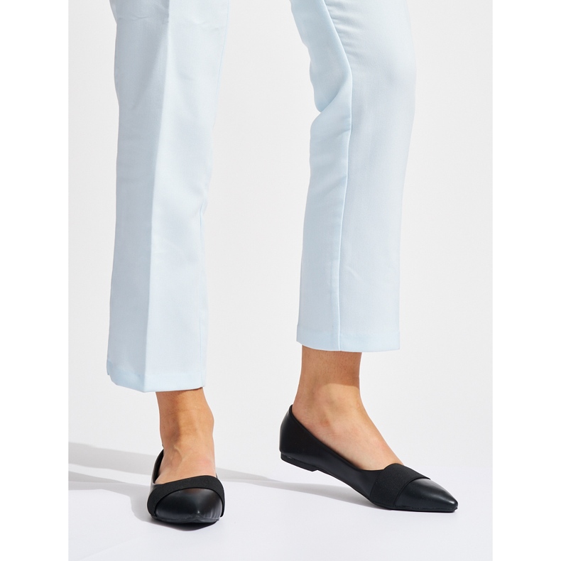 Ladies' black ballerinas 1 Ladies' black ballerinas 1