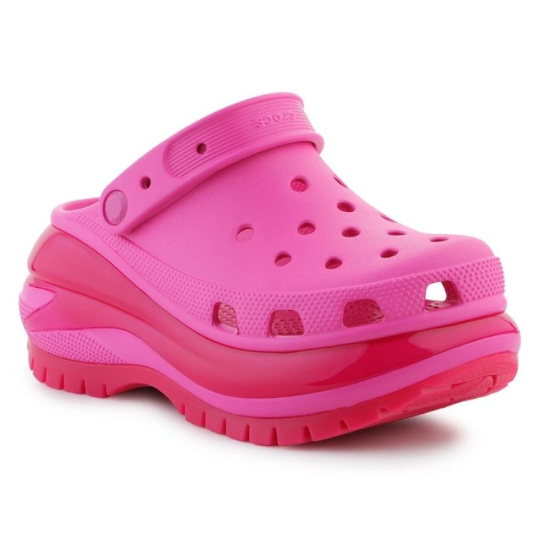 Crocs Mega Crush Clog 207988-6UB pink 1