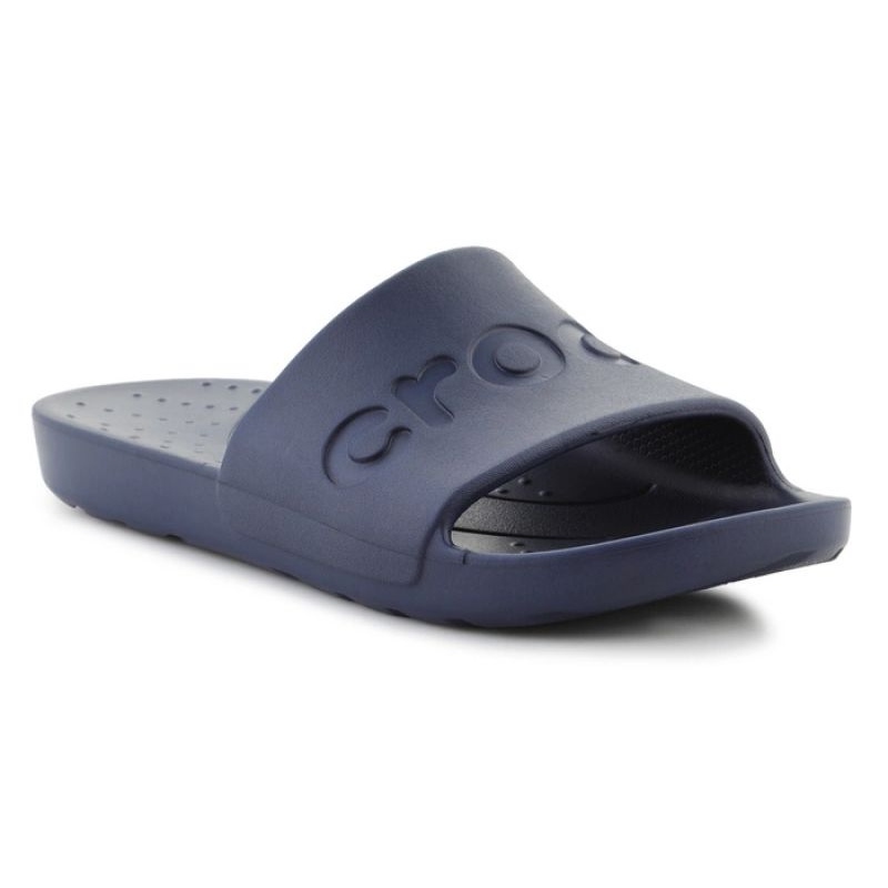 Crocs Slide 210088 Blue Flip-Flops - Fashionable Shoes display picture 2