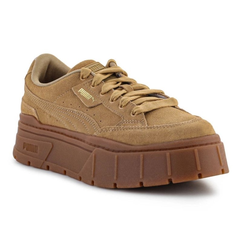 Puma Mayze Stack Suede shoes 383983 03 brown 1