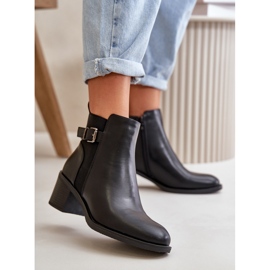 Women's Insulated Ankle Boots With Buckle Black Nevillira 2 Women's Insulated Ankle Boots With Buckle Black Nevillira 2