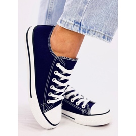 Women's Classic Sneakers Basic D.BLUE/Navy 1 Women's Classic Sneakers Basic D.BLUE/Navy 1