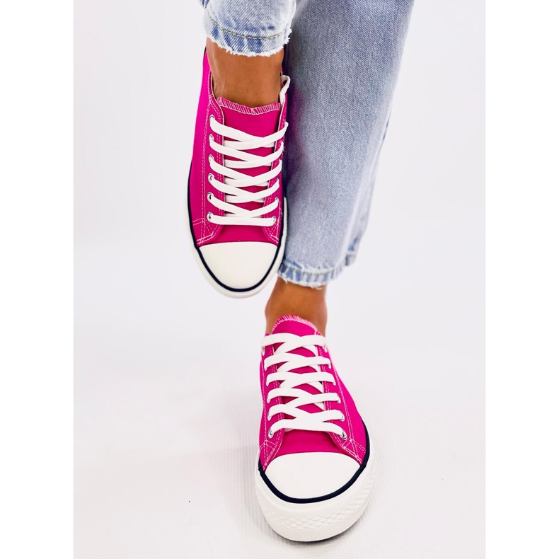 Women's Classic Sneakers Basic Fuchsia pink 1